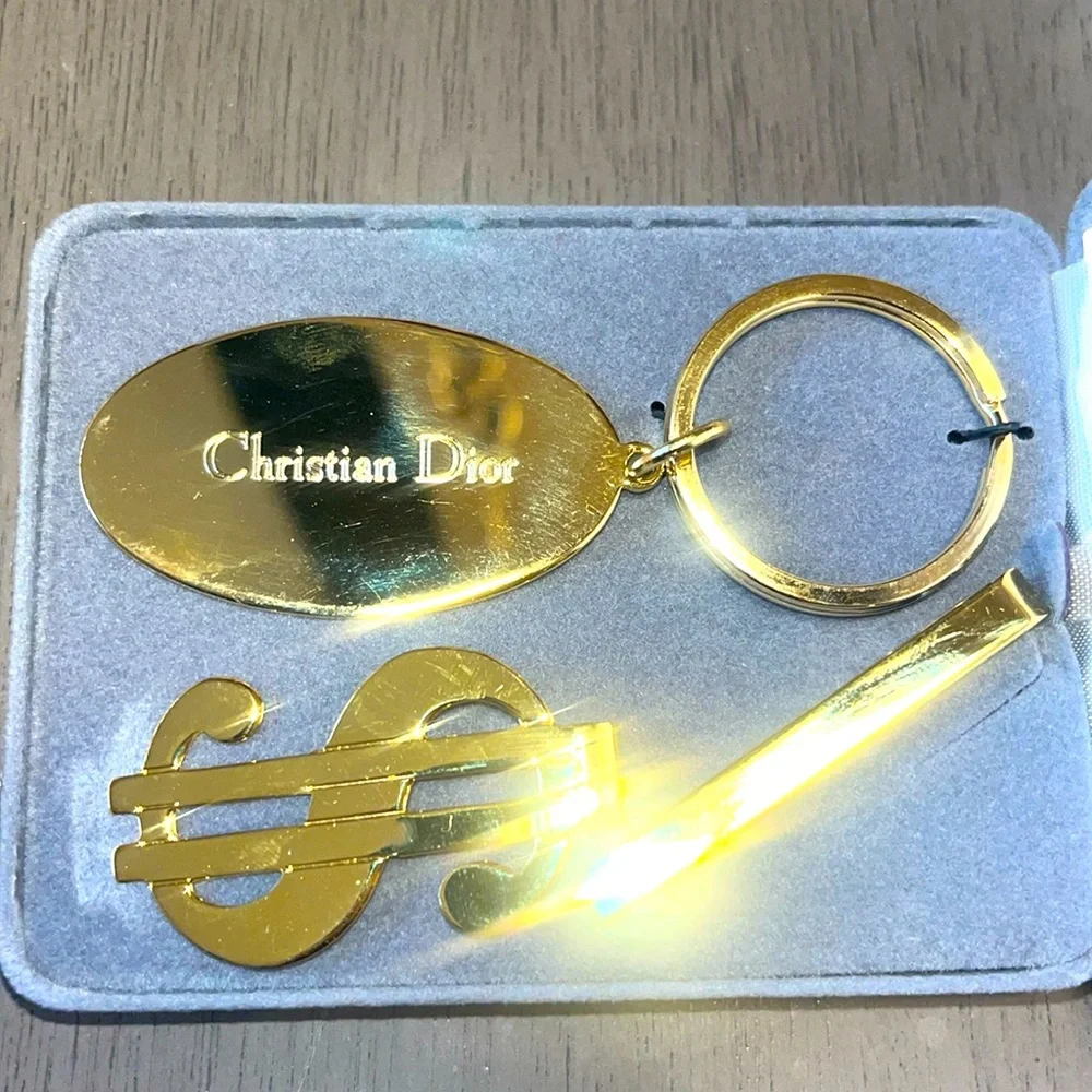 Christian Dior Men’s money clip & key chain
